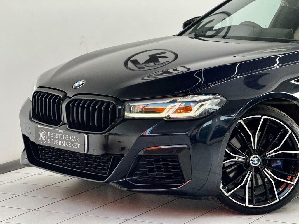 BMW 5 Series Estate 2.0 520D Mht M Sport Touring Steptronic Xdr YB21CWW Black #4