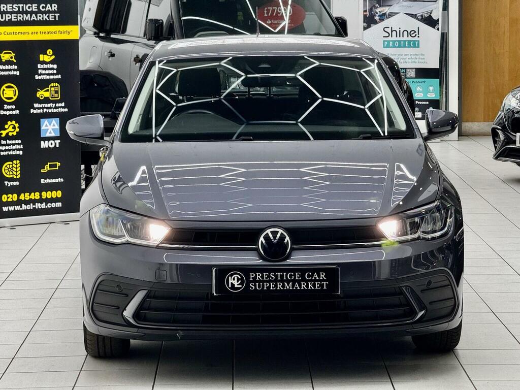 Volkswagen Polo Hatchback 1.0 Tsi Life Dsg Euro 6 Ss 2023 MM73KPZ Grey #3