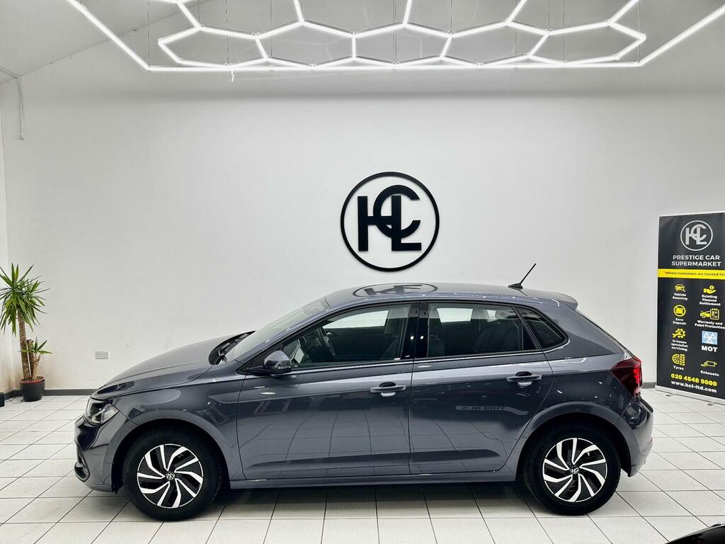 Volkswagen Polo Hatchback 1.0 Tsi Life Dsg Euro 6 Ss 2023 MM73KPZ Grey #6