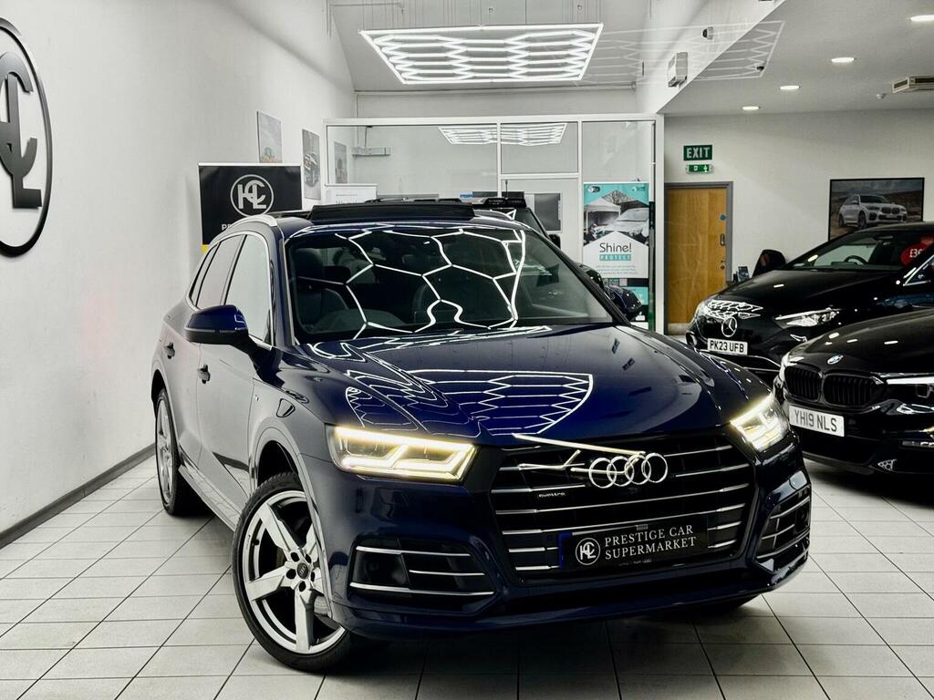Audi Q5 Suv 2.0 Tfsie 55 S Line Competition S Tronic Quatt Blue