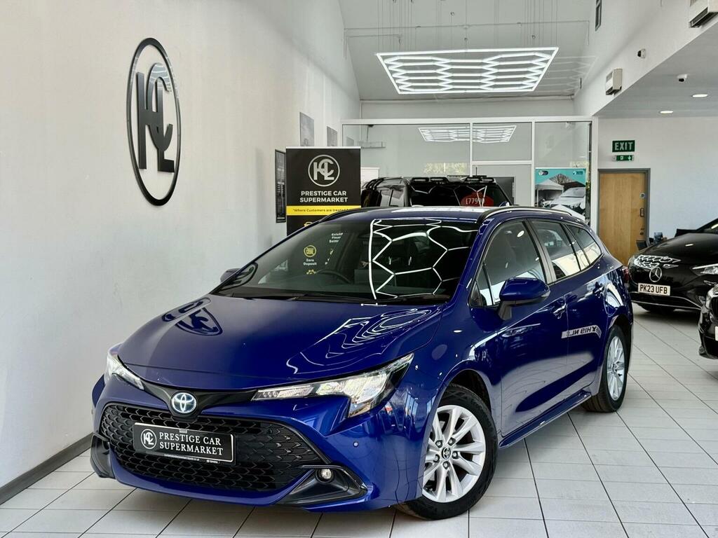 Toyota Corolla Estate 1.8 Vvt-h Icon Touring Sports Cvt Euro 6 S LS73VFX Blue #4