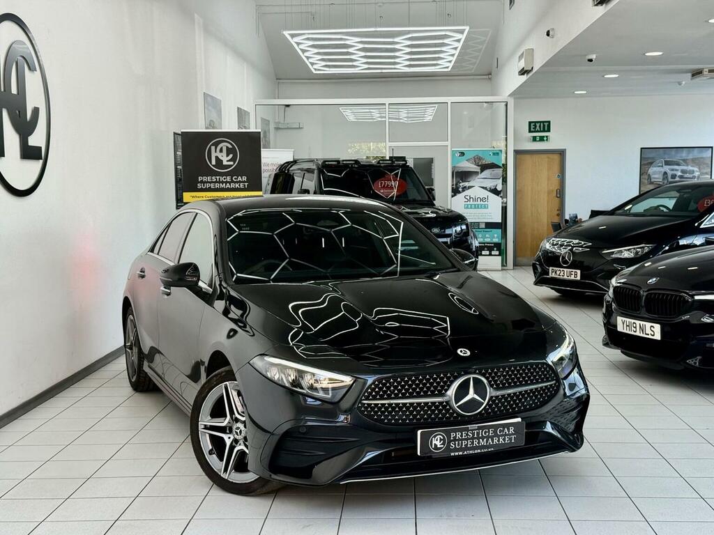 Mercedes-Benz A Class Saloon 1.3 A250e 15.6Kwh Amg Line Executive 8G-d Black