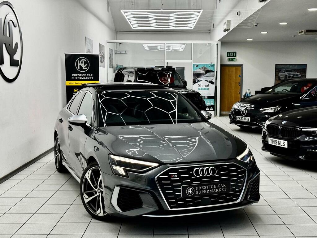 Audi S3 Saloon 2.0 Tfsi S Tronic Quattro Euro 6 Ss Grey