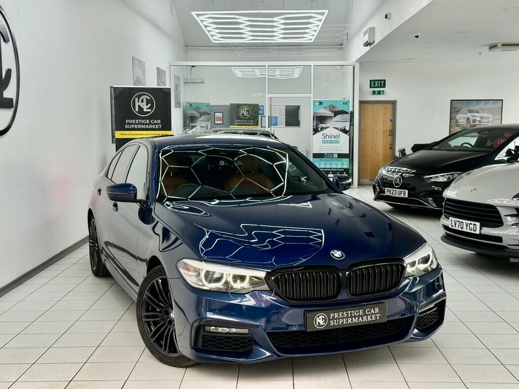 BMW 5 Series Saloon 3.0 540I Gpf M Sport Xdrive Euro 6 S LA69BKU Blue