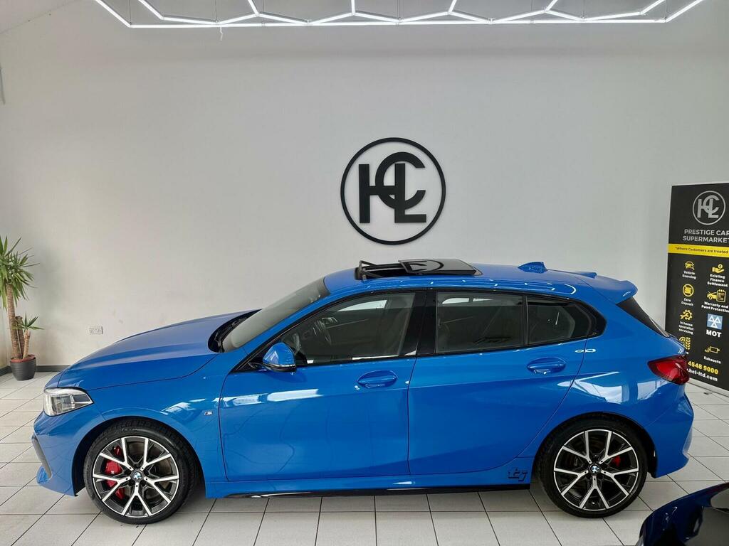 BMW 1 Series Hatchback 2.0 128Ti Lcp Euro 6 Ss 2 HV22KZJ Blue #6