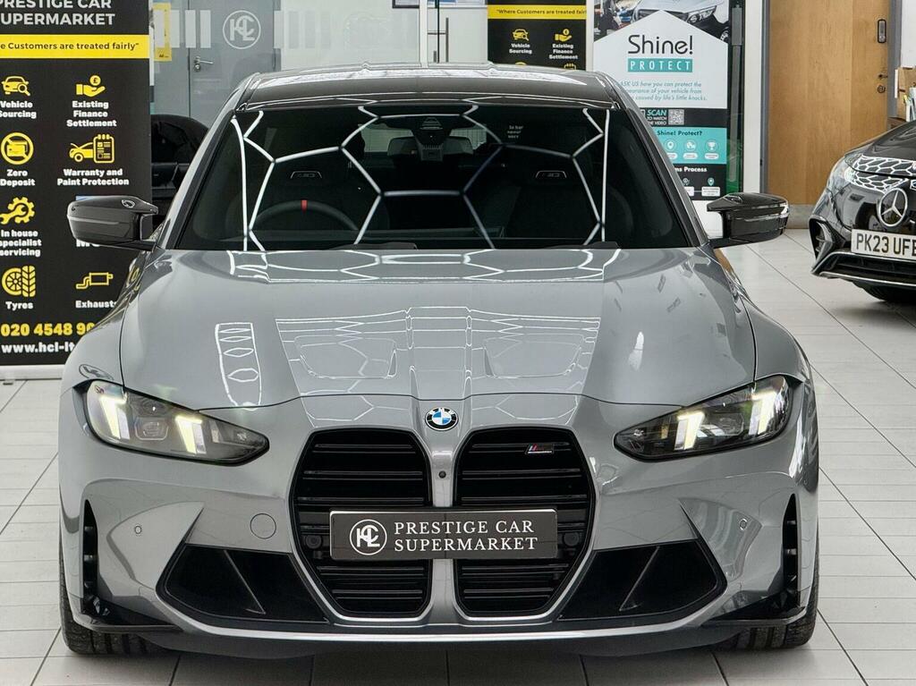 BMW M3 Saloon 3.0 Biturbo Competition Steptronic M Xdrive YG75EXV Grey #3