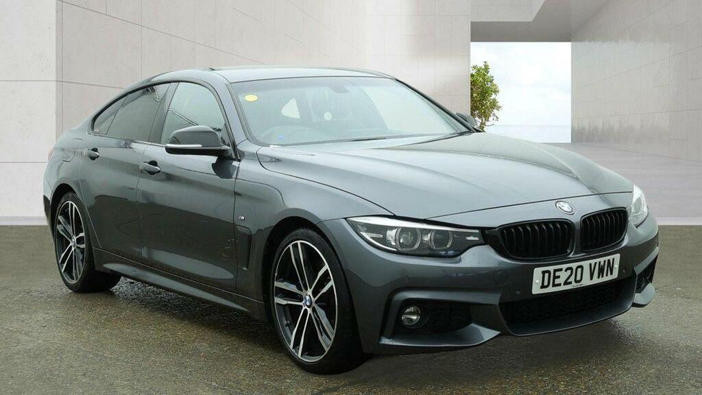 BMW 4 Series Gran Coupe Hatchback 2.0 420I Gpf M Sport Euro 6 Ss 5 Grey