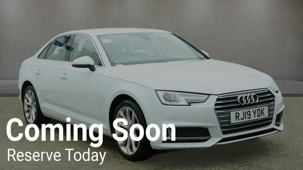 Audi A4 Saloon 2.0 Tfsi 40 Sport S Tronic Euro 6 Ss RJ19YDK White #6