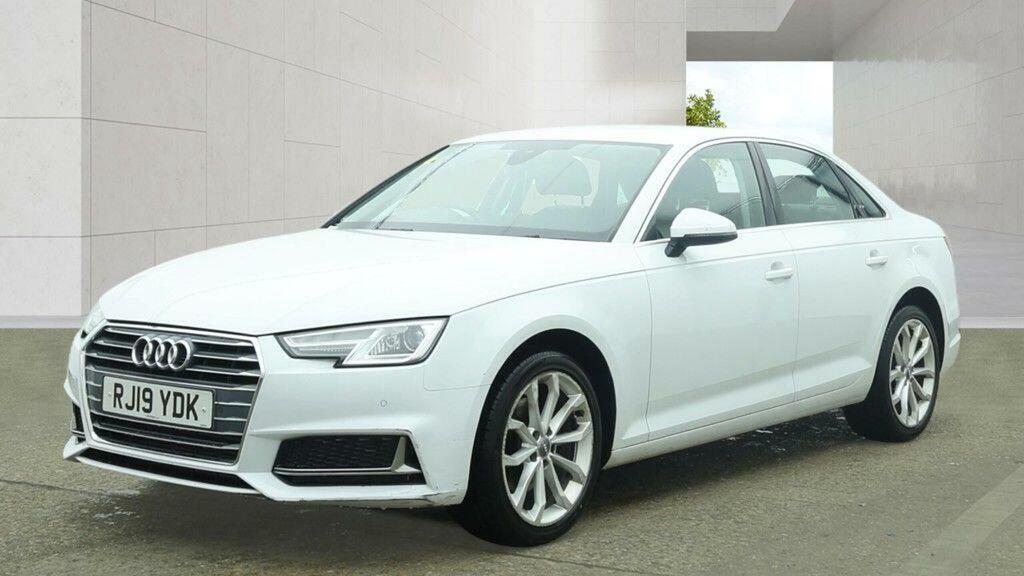 Audi A4 Saloon 2.0 Tfsi 40 Sport S Tronic Euro 6 Ss RJ19YDK White #2