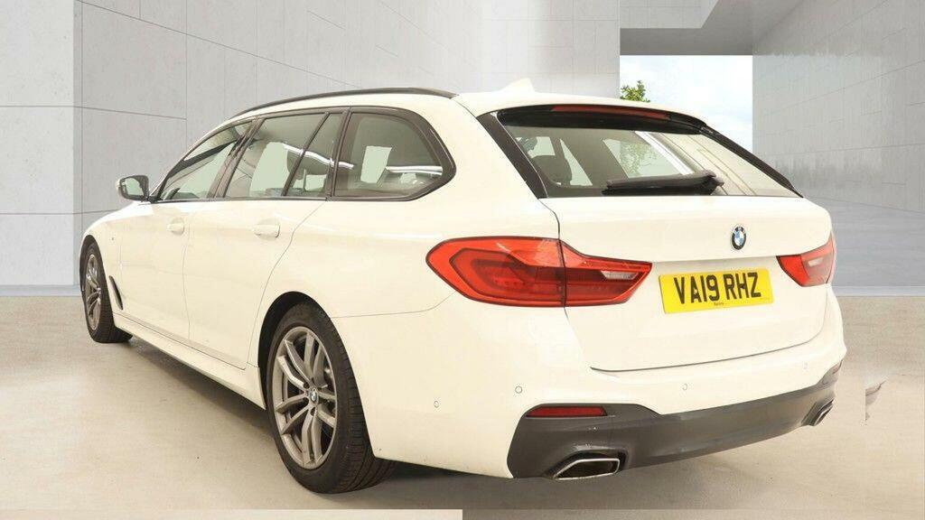 BMW 5 Series Estate 2.0 520I Gpf M Sport Touring Euro 6 S VA19RHZ White #6