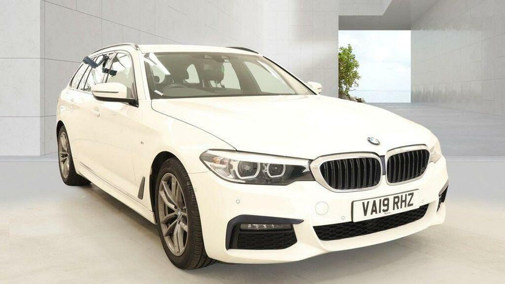 BMW 5 Series Estate 2.0 520I Gpf M Sport Touring Euro 6 S White