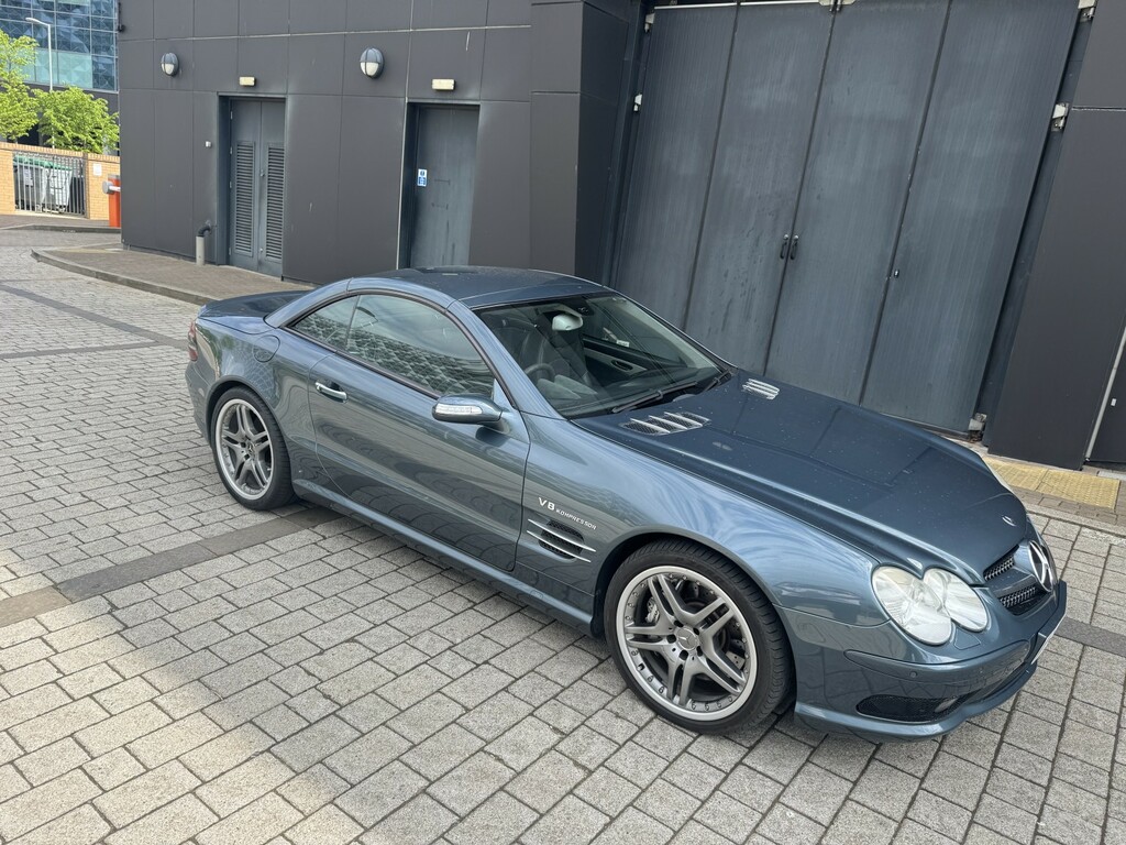 Mercedes-Benz SL Class 5.4 Sl55 Kompressor Amg 2004 Blue