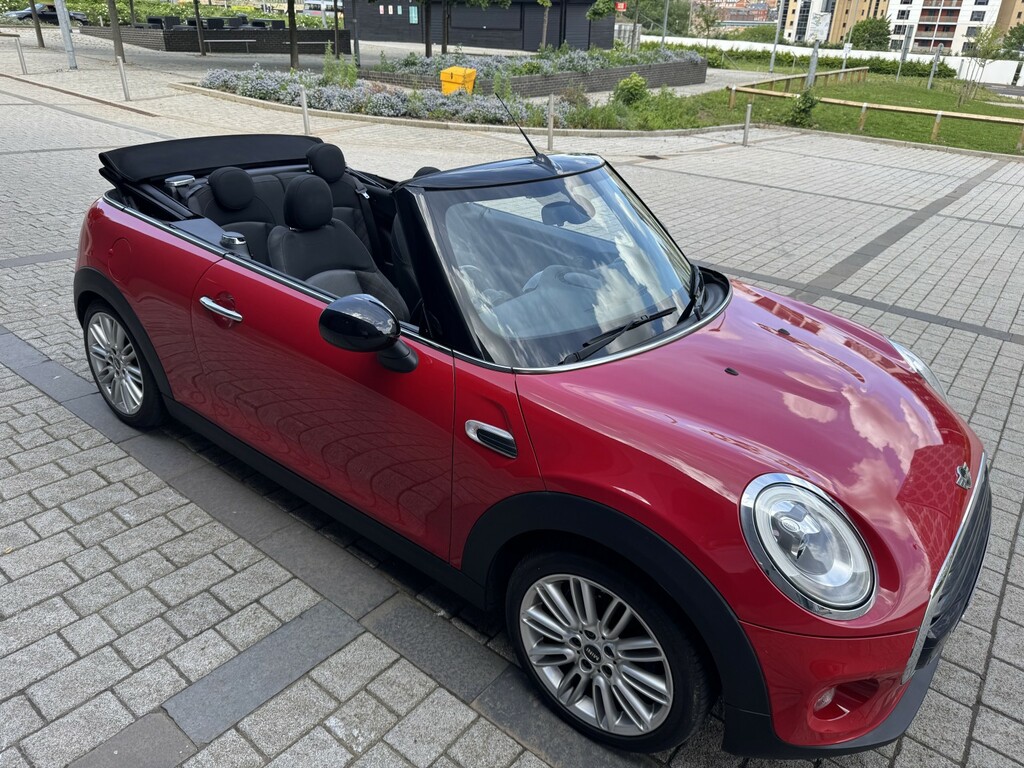 Mini Convertible 1.5 Cooper Convertible 2017 HV67XVN Red #5