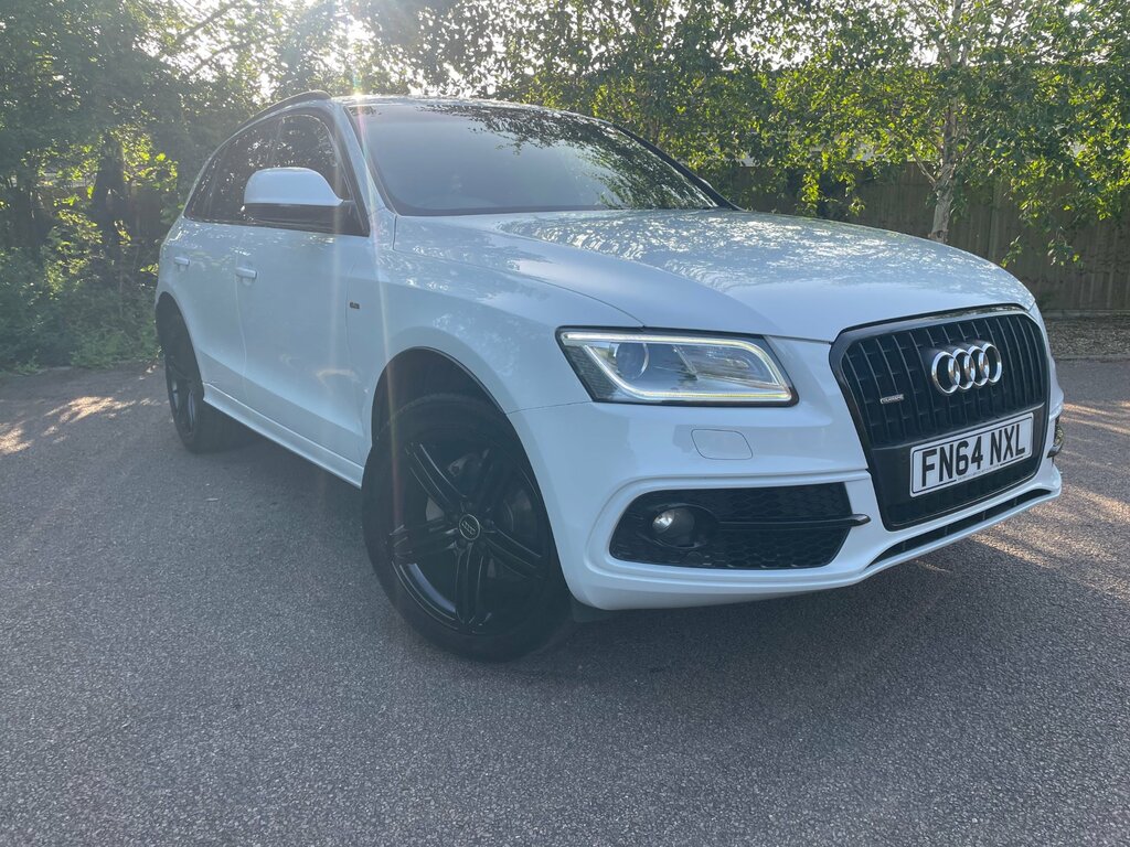 Audi Q5 2.0 Tfsi S Line Plus Suv Quattro White #5