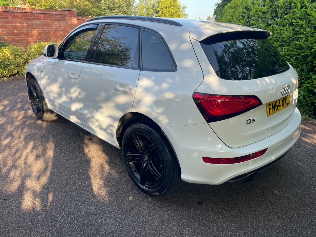 Audi Q5 2.0 Tfsi S Line Plus Suv Quattro White #4