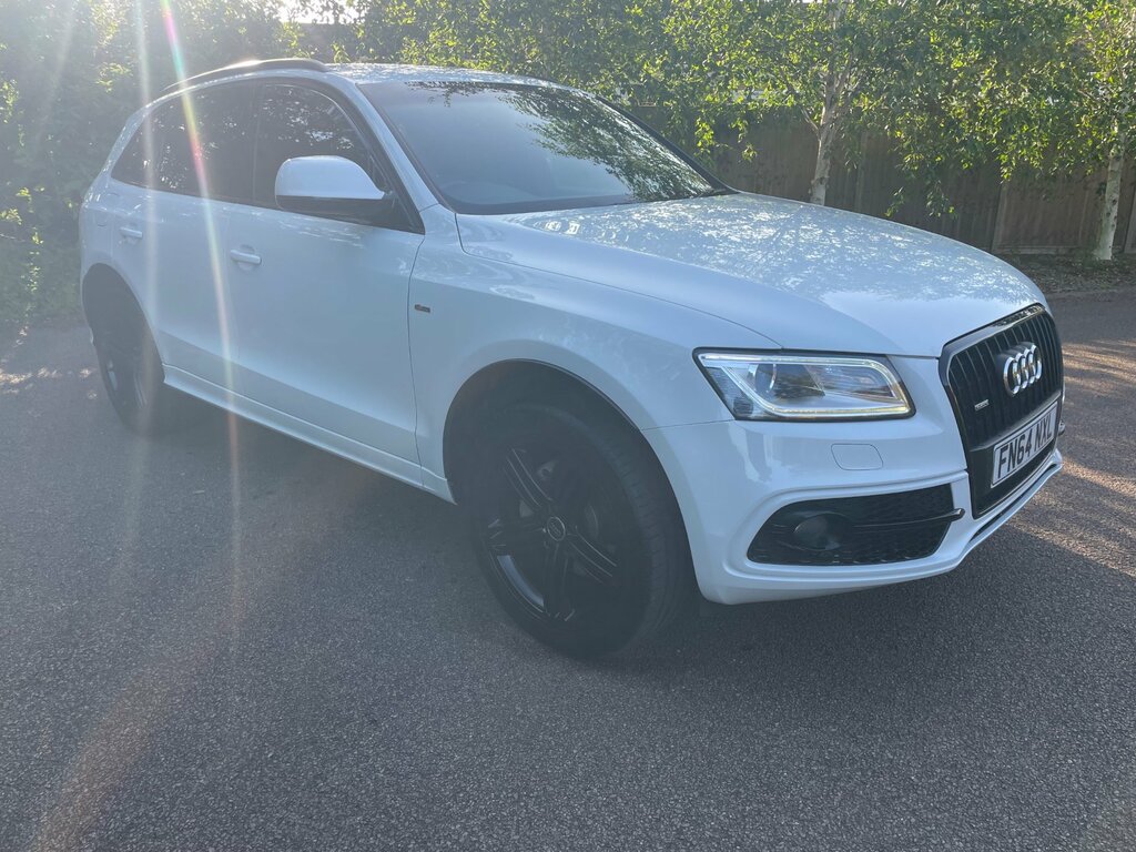 Audi Q5 2.0 Tfsi S Line Plus Suv Quattro White #6
