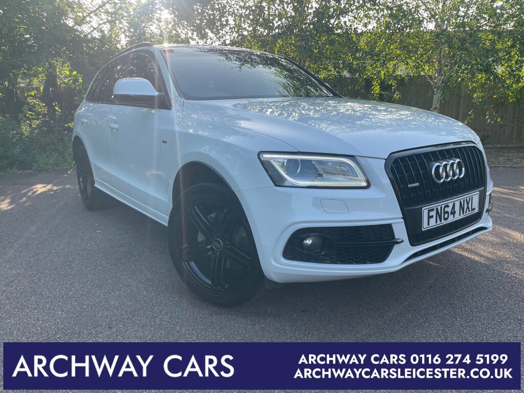 Audi Q5 2.0 Tfsi S Line Plus Suv Quattro White