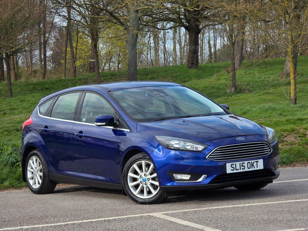 Ford Focus 1.6 Tdci Titanium Euro 5 Ss Blue
