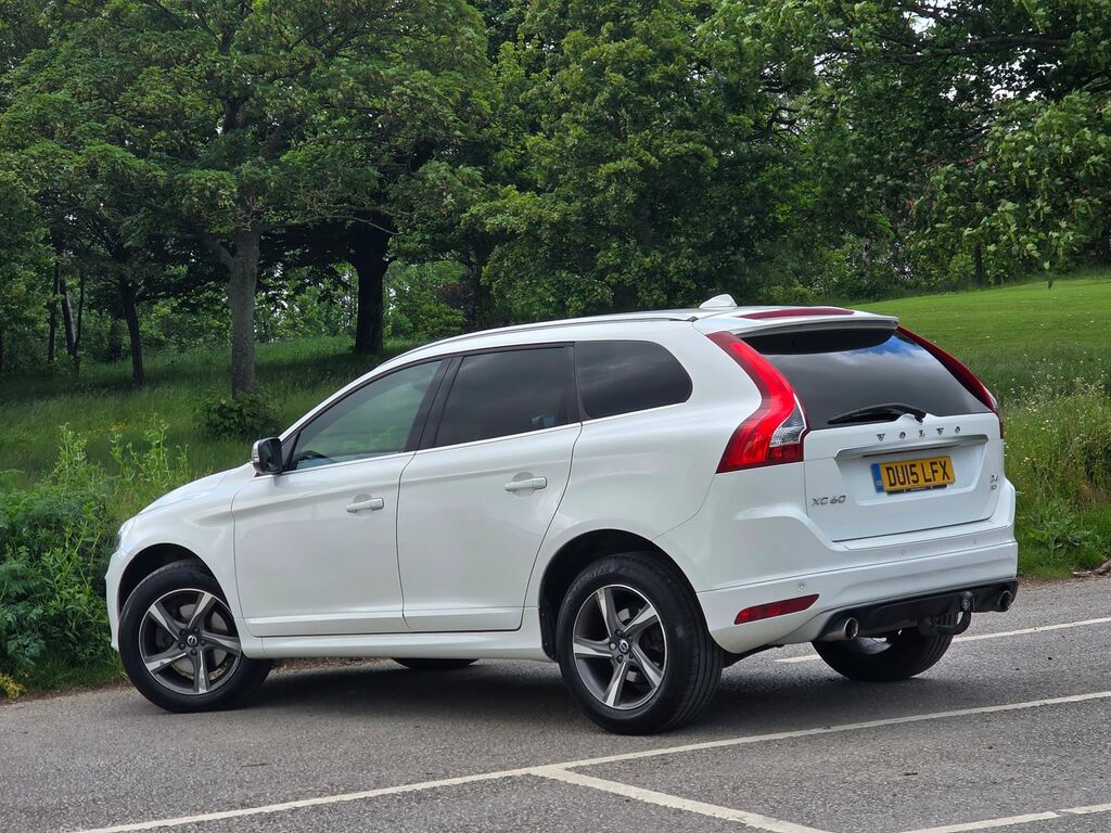 Volvo XC60 2.4 D4 R-design Lux Nav Awd Euro 5 Ss DU15LFX White #5