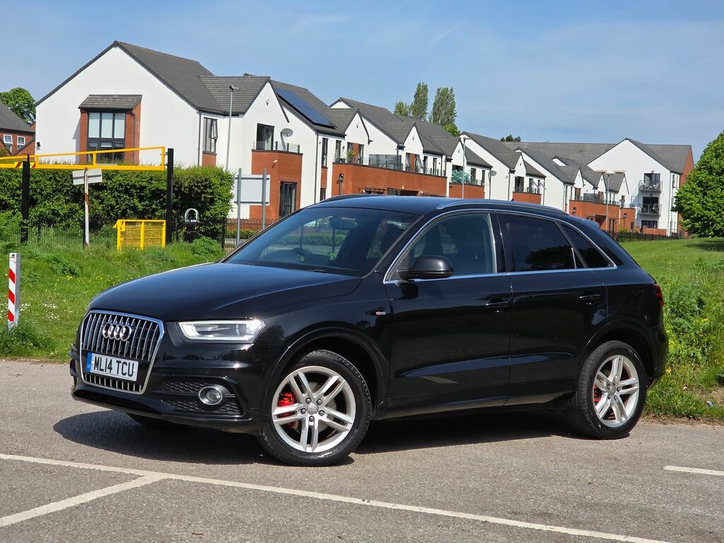 Audi Q3 2.0 Tdi S Line Suv Euro 5 Ss ML14TCU Black #3