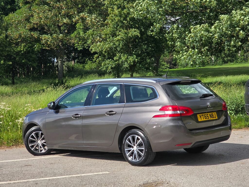 Peugeot 308 SW 1.6 Bluehdi Allure Estate Euro 6 YT65NBJ Grey #5