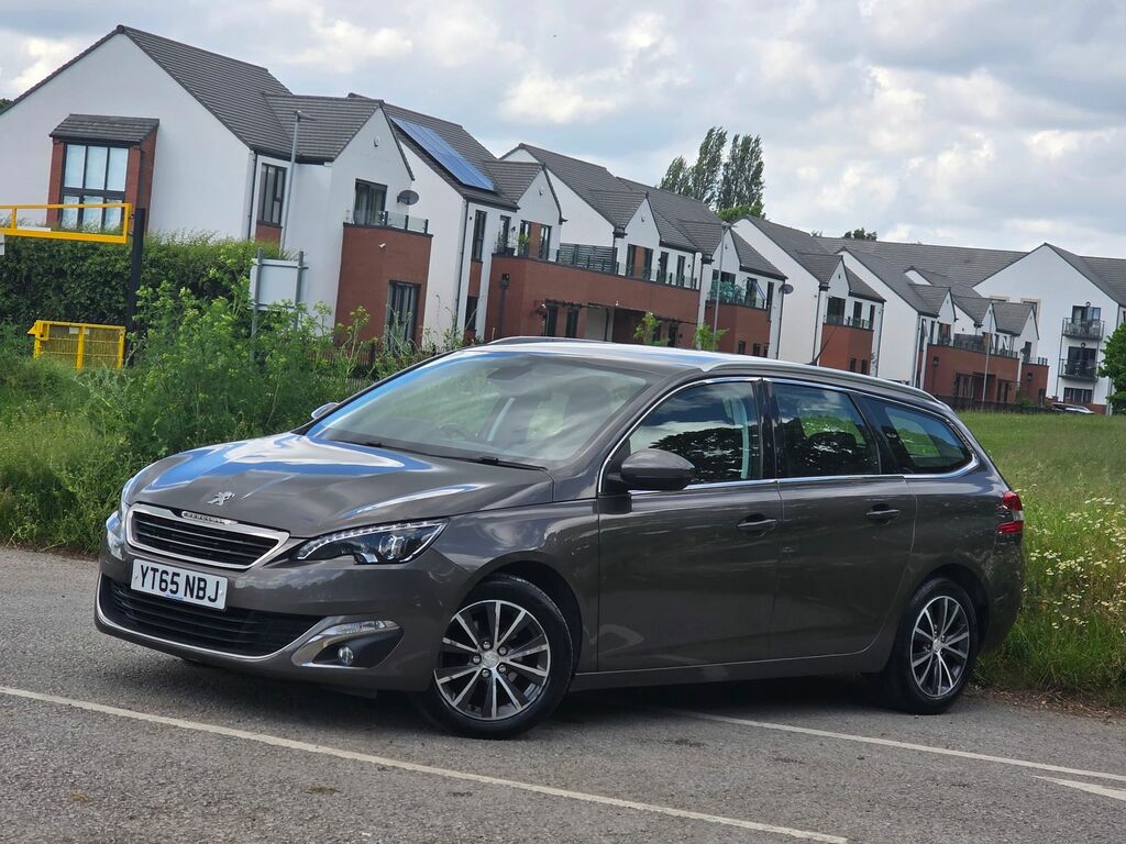 Peugeot 308 SW 1.6 Bluehdi Allure Estate Euro 6 YT65NBJ Grey #3