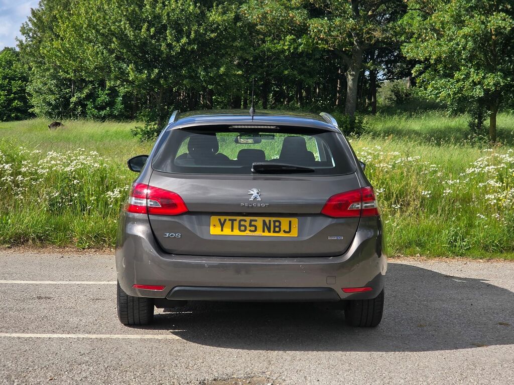 Peugeot 308 SW 1.6 Bluehdi Allure Estate Euro 6 YT65NBJ Grey #6