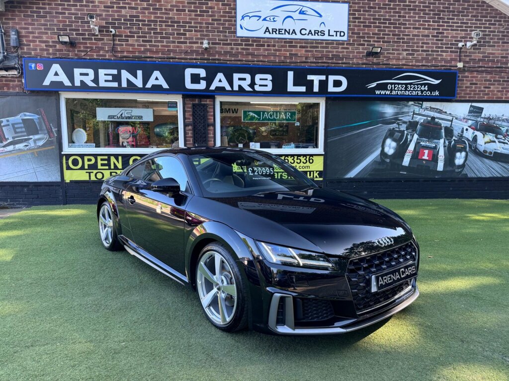 Audi TT 2.0 Tfsi 40 S Line Coupe S Tronic Euro MV20XWX Black #5