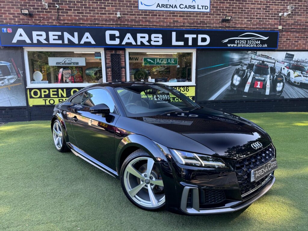 Audi TT 2.0 Tfsi 40 S Line Coupe S Tronic Euro MV20XWX Black #4