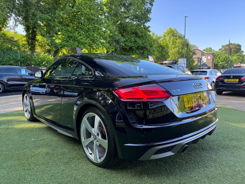 Audi TT 2.0 Tfsi 40 S Line Coupe S Tronic Euro MV20XWX Black #3
