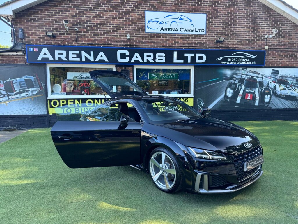 Audi TT 2.0 Tfsi 40 S Line Coupe S Tronic Euro MV20XWX Black #6