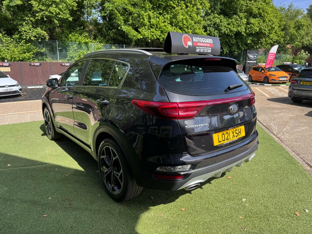 Kia Sportage 1.6 T-gdi Gt-line S Dct Awd Euro 6 Ss LO21XSH Black #4