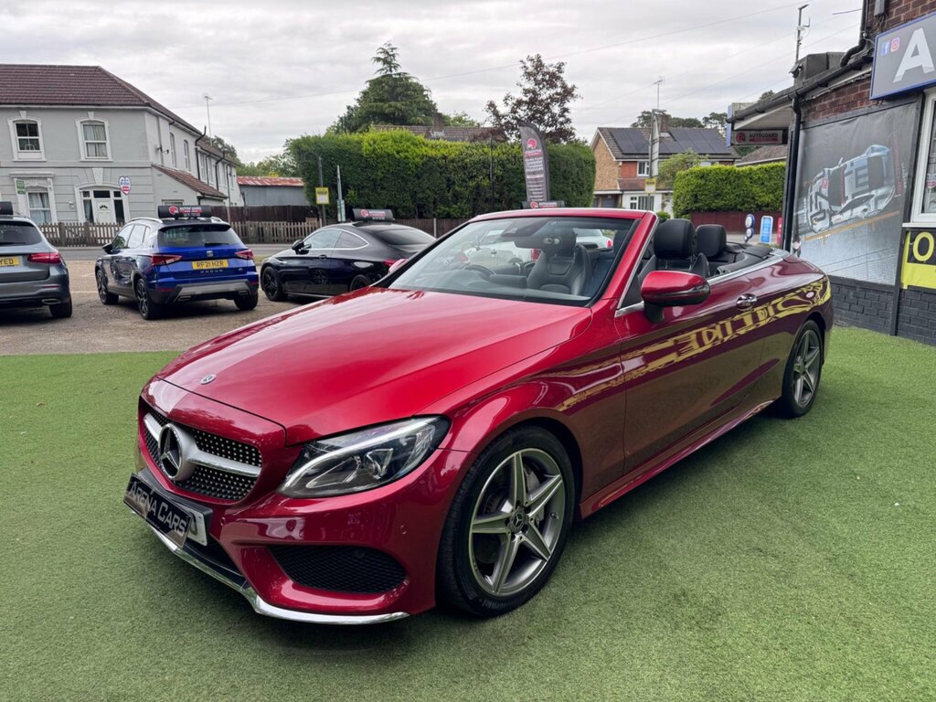 Mercedes-Benz C Class 2.1 C250d Amg Line Premium Plus Cabriolet G-tron KM67NUO #3