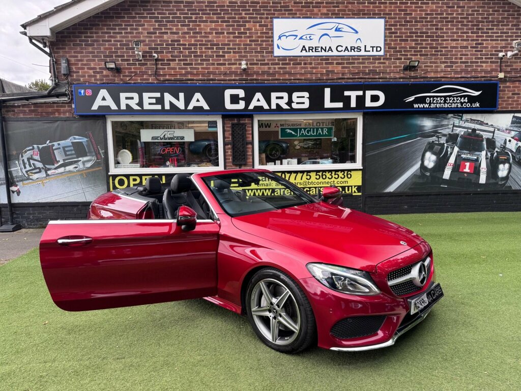 Mercedes-Benz C Class 2.1 C250d Amg Line Premium Plus Cabriolet G-tron KM67NUO #6