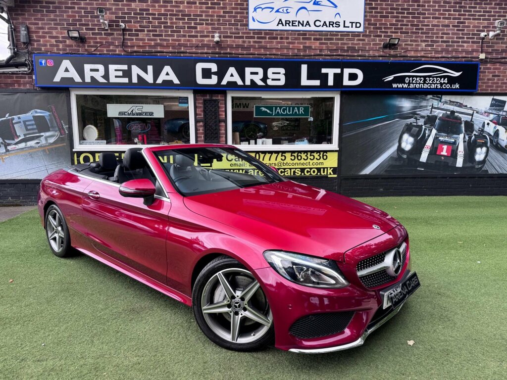 Mercedes-Benz C Class 2.1 C250d Amg Line Premium Plus Cabriolet G-tron KM67NUO #5
