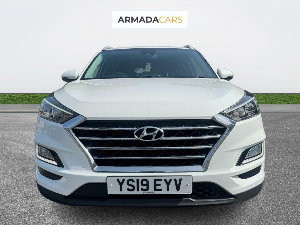 Hyundai Tucson Se Nav YS19EYV White #2