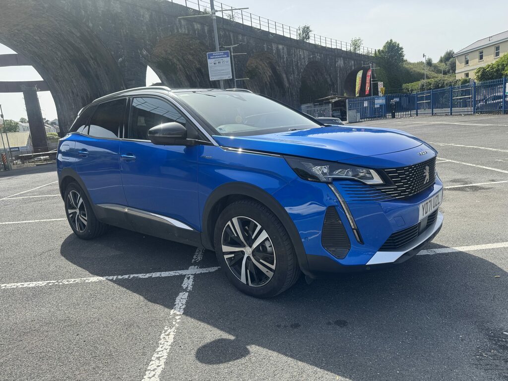 Peugeot 3008 Petrol YD71UZL Blue #4