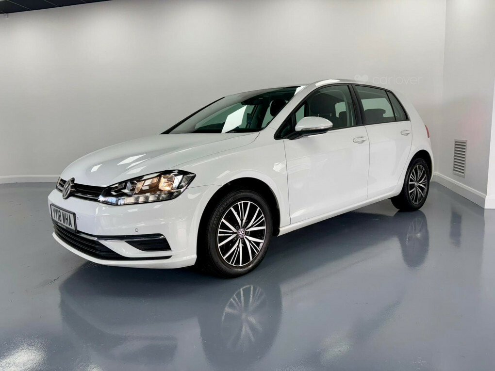 Volkswagen Golf Se Nav Tsi Bluemotion Technology YY18WHA White #4