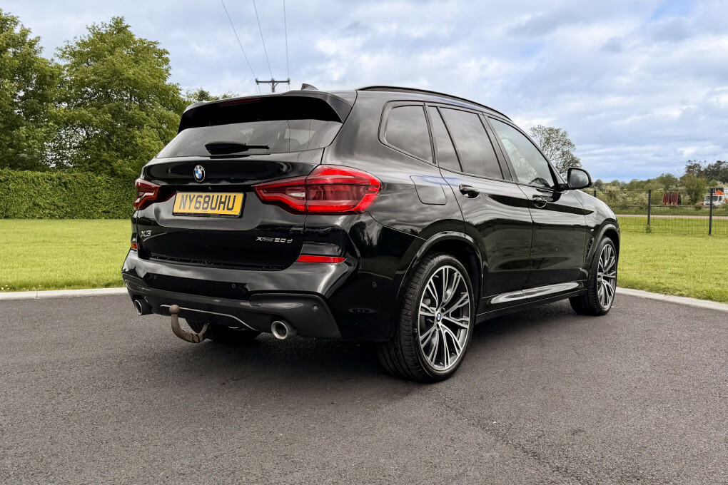 BMW X3 Xdrive 20D M Sport NY68UHU Black #5