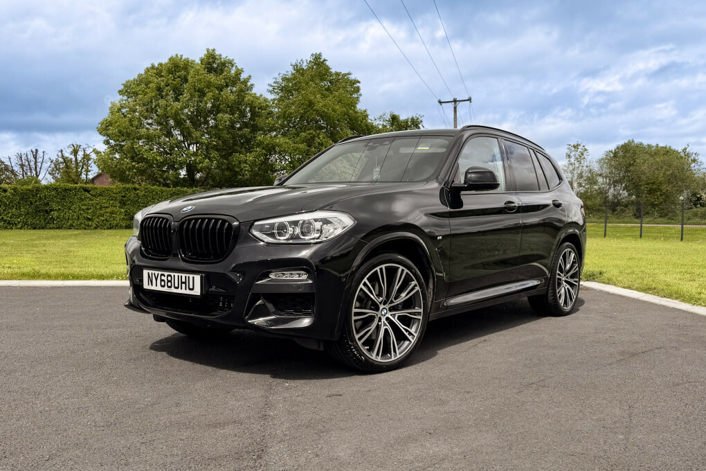 BMW X3 Xdrive 20D M Sport NY68UHU Black #2