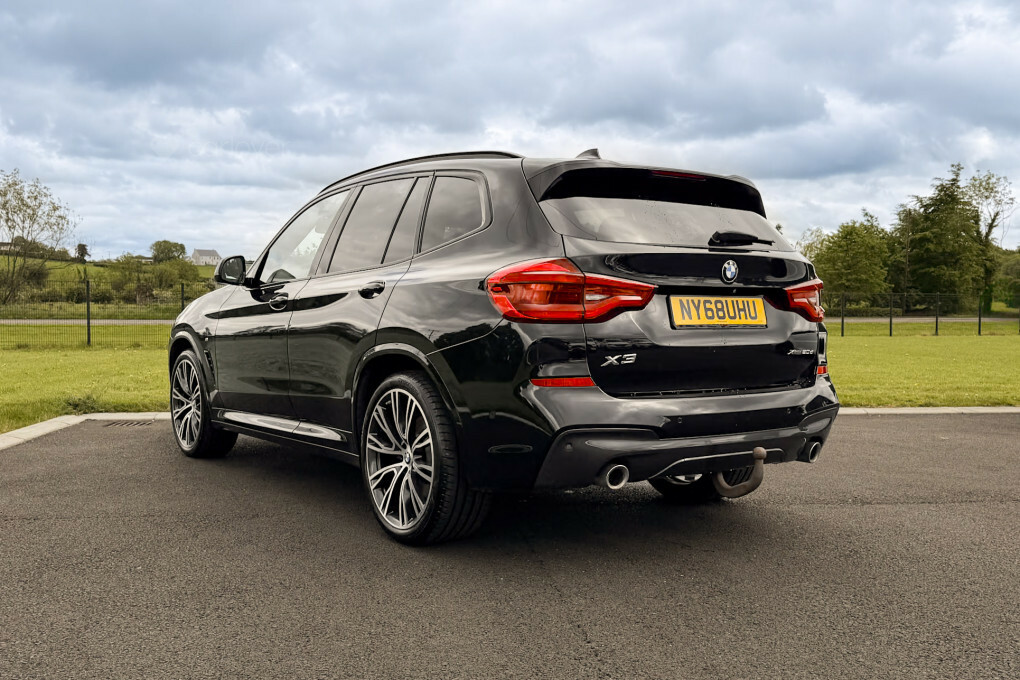 BMW X3 Xdrive 20D M Sport NY68UHU Black #6