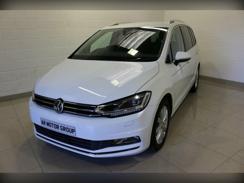 Volkswagen Touran 1.4 Tsi Bluemotion Tech Sel Dsg Euro 6 Ss White #5