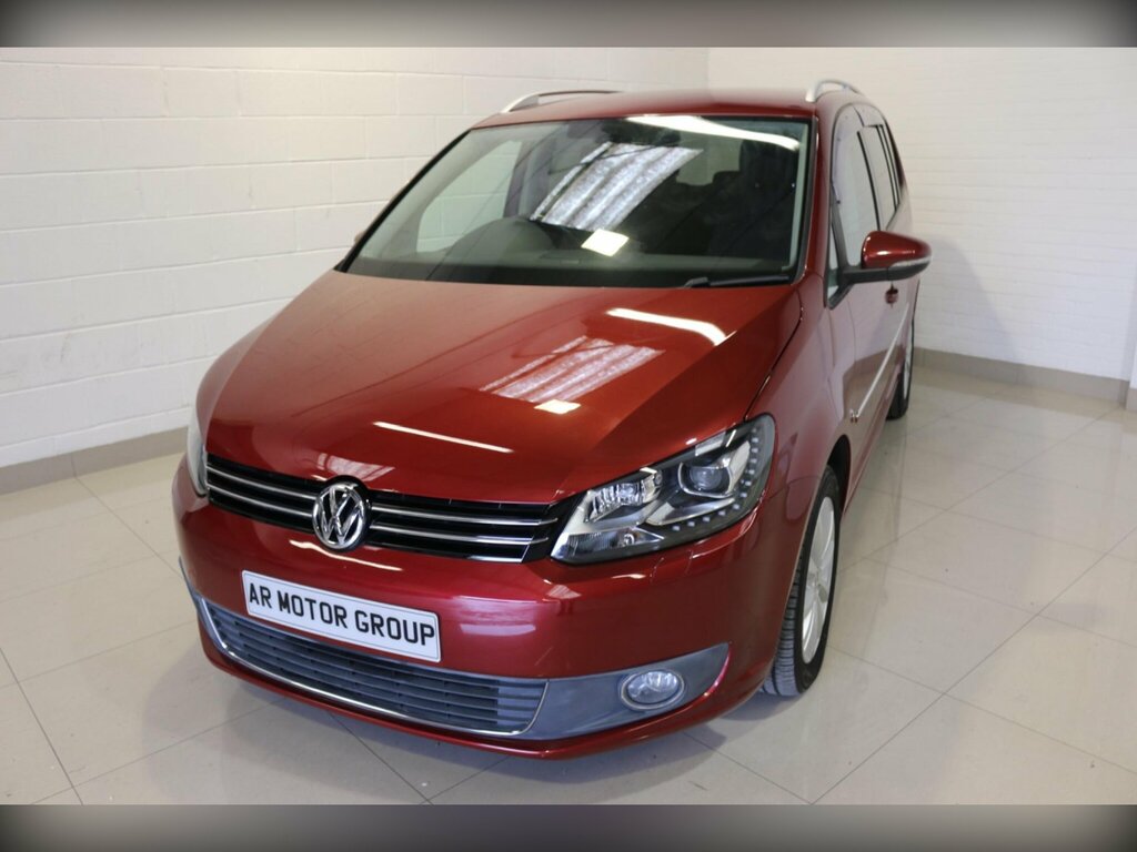 Volkswagen Touran 1.4 Tsi Se Dsg Euro 5 Red #4
