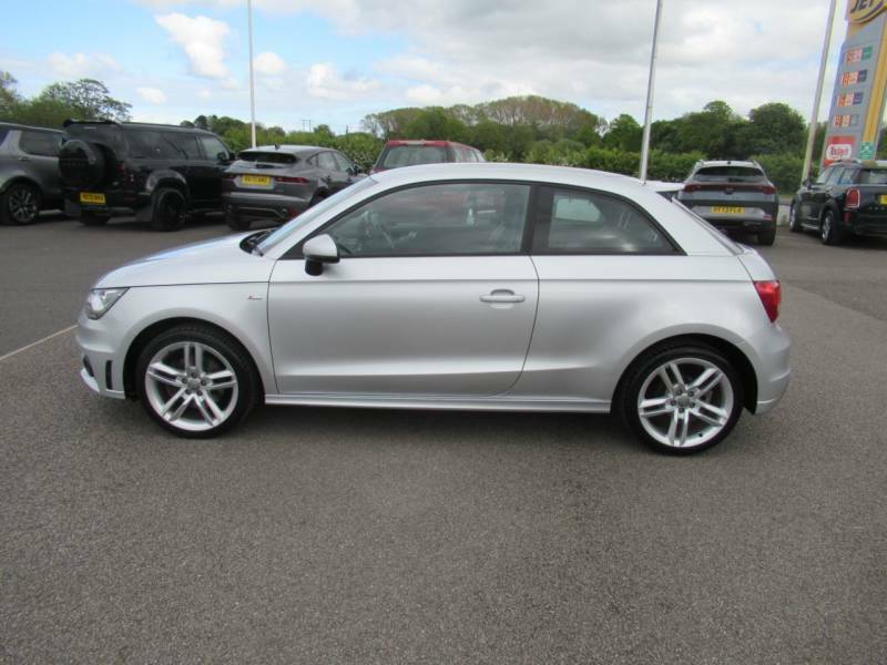 Audi A1 1.4 Tfsi S Line - 2013 63 YC63UES Silver #3