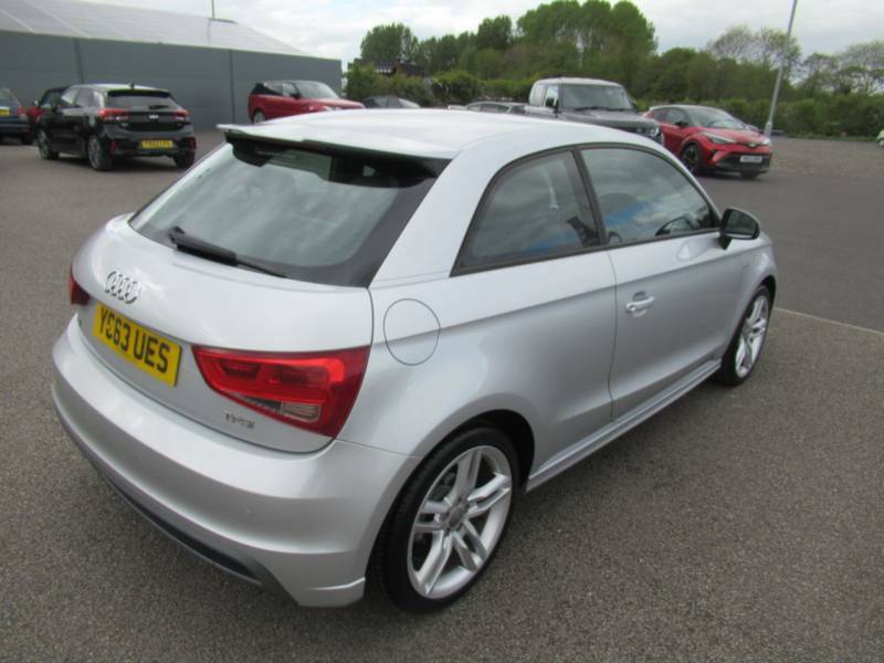 Audi A1 1.4 Tfsi S Line - 2013 63 YC63UES Silver #6
