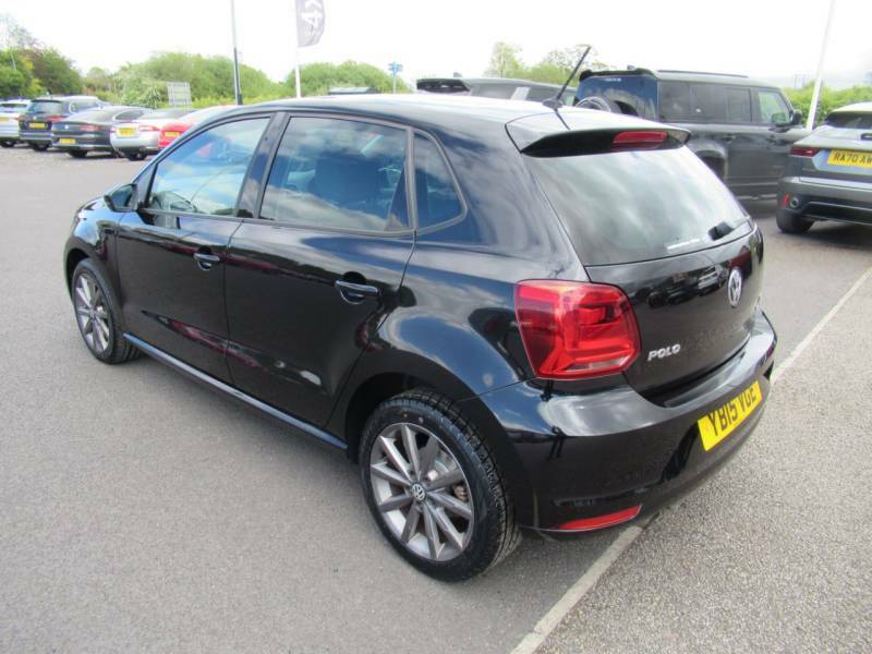 Volkswagen Polo 1.2 Tsi Se Design - 2015 15 YB15VGE Black #4