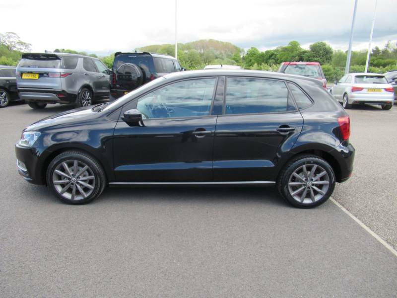 Volkswagen Polo 1.2 Tsi Se Design - 2015 15 YB15VGE Black #3