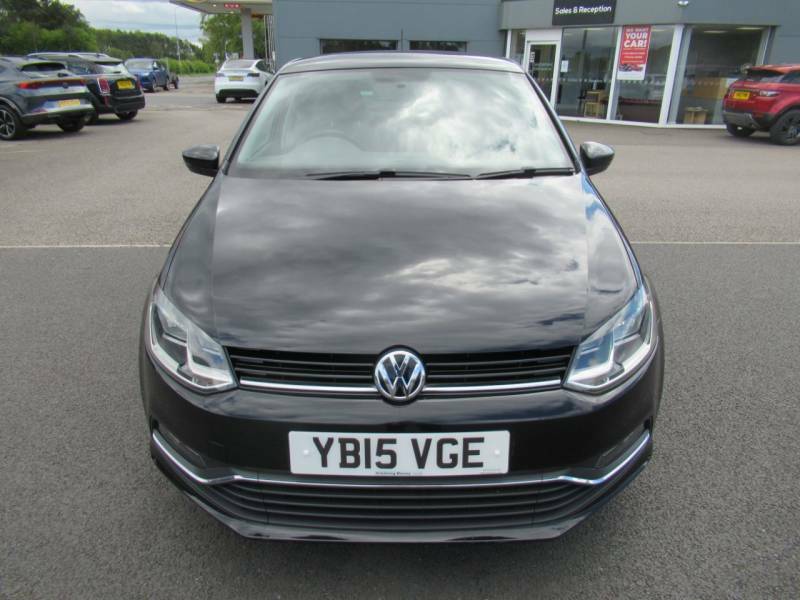 Volkswagen Polo 1.2 Tsi Se Design - 2015 15 YB15VGE Black #2