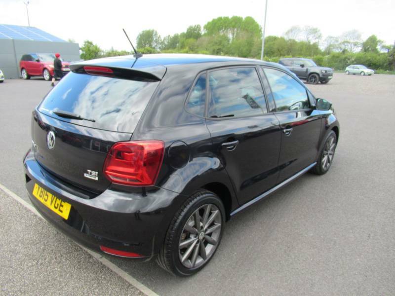 Volkswagen Polo 1.2 Tsi Se Design - 2015 15 YB15VGE Black #6
