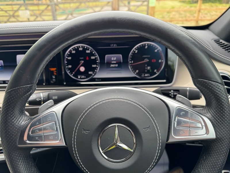 Mercedes-Benz S Class S 350 D Amg White #3